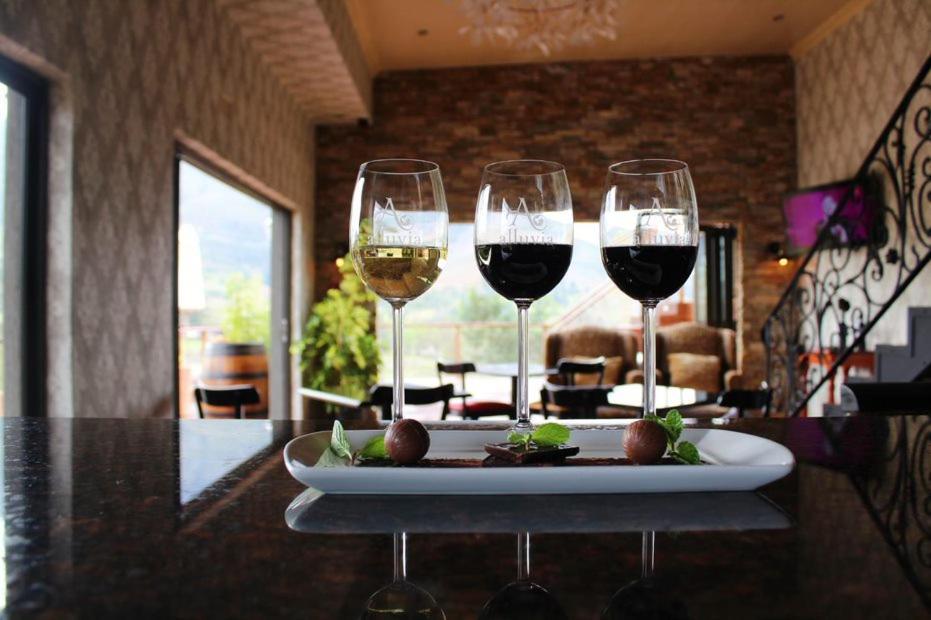 Alluvia Boutique Winery & Luxury Accommodation Stellenbosch Exteriör bild Wine tasting