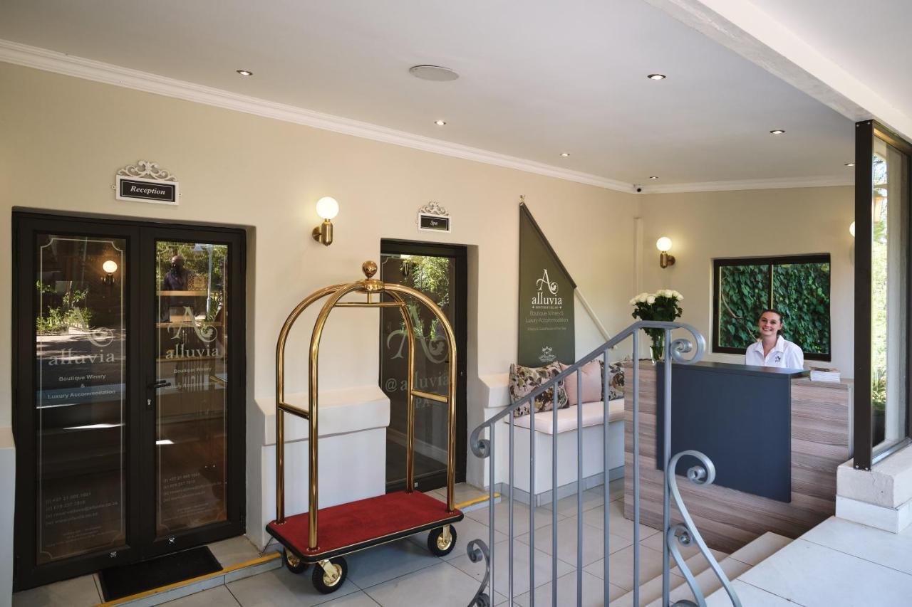 Alluvia Boutique Winery & Luxury Accommodation Stellenbosch Exteriör bild